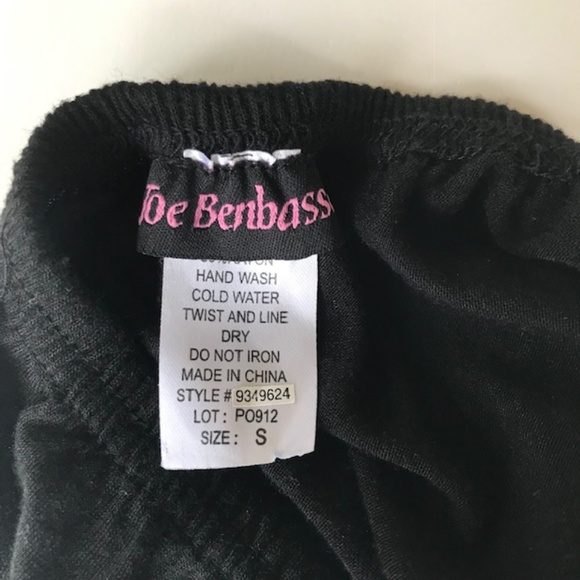 Black Tiered Maxi Skirt Beaded Lacy  Joe Benbasset - Picture 8 of 8